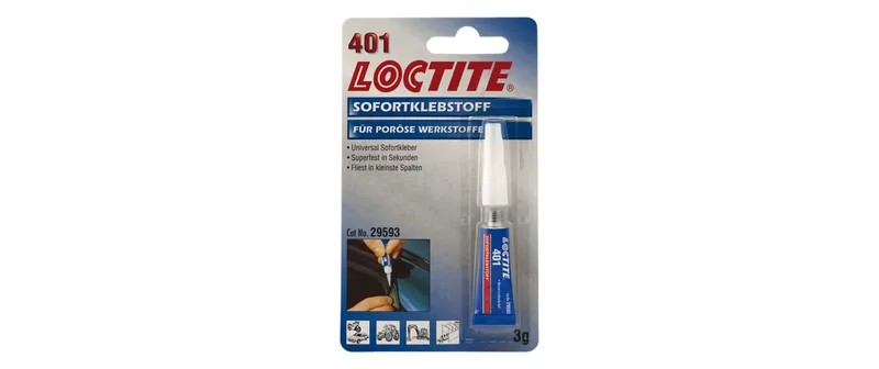Loctite Klebtissu 401, 1 pièces, transparent