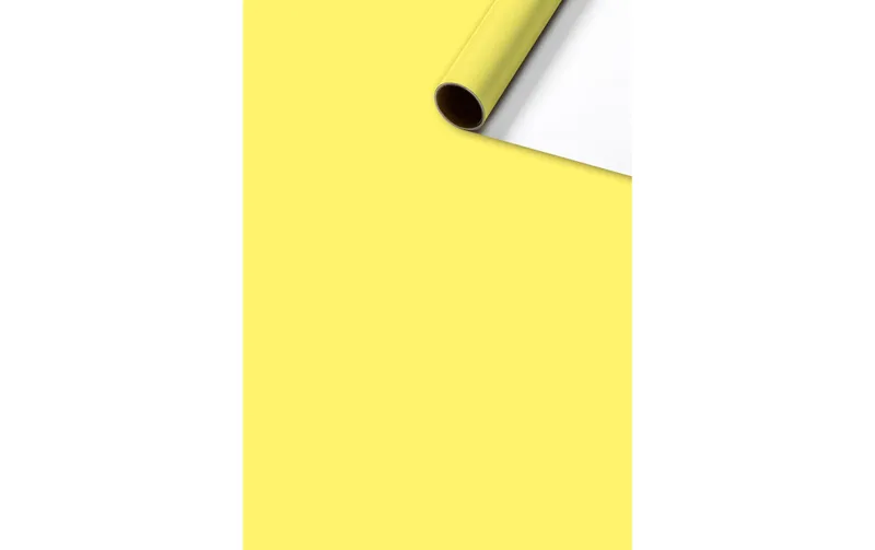 Stewo Geschenkpapier Colour Gelb / blanc, 70 cm x 2 m
