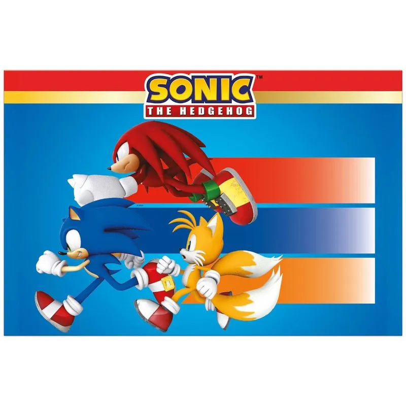 Plastiktischdecke Sonic