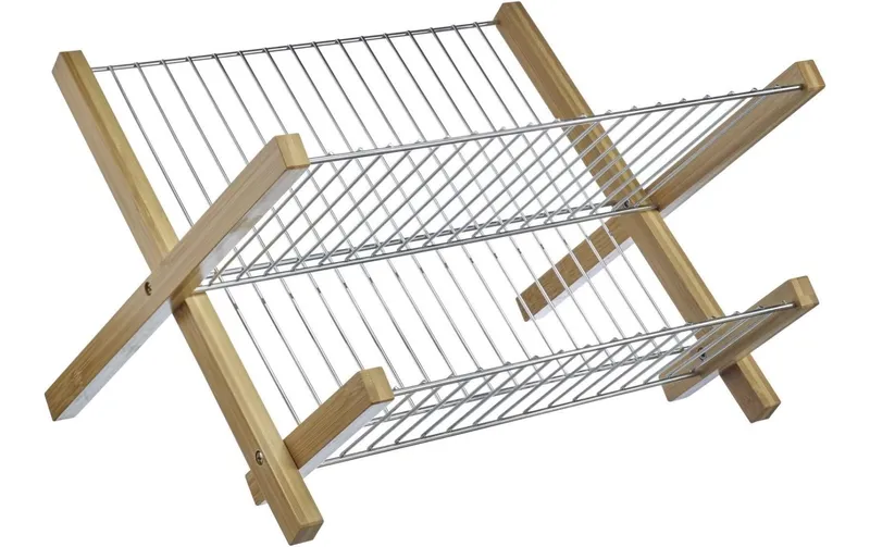 Westmark Abtropfgestell Tilo, faltbar, Bambus Braun