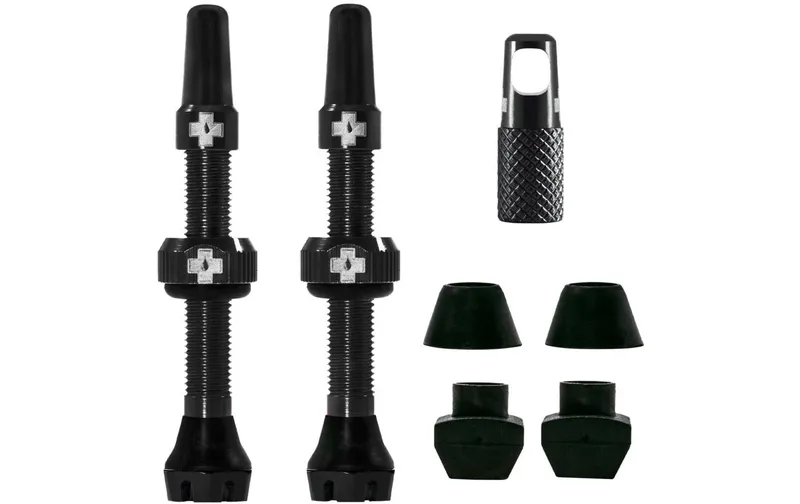 Muc-Off Ventil Tubeless Valve Kit 44 mm, Schwarz