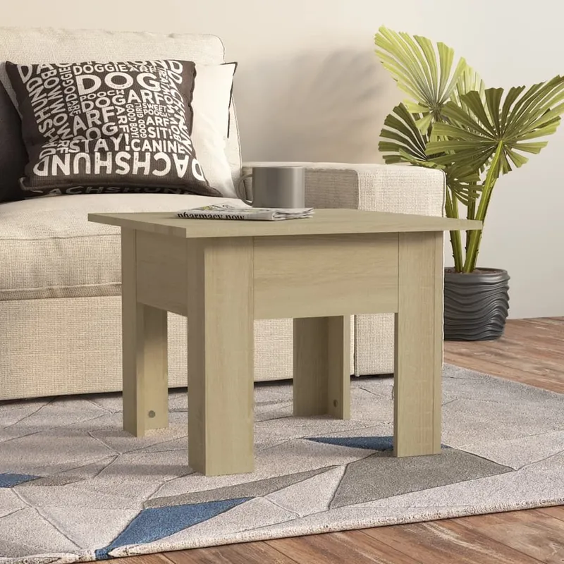 Couchtisch Sonoma-Eiche 55x55x42 cm derivato del legno
