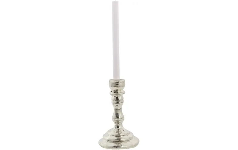 HobbyFun Mini-Utensilien Kerzenhalter, Silber