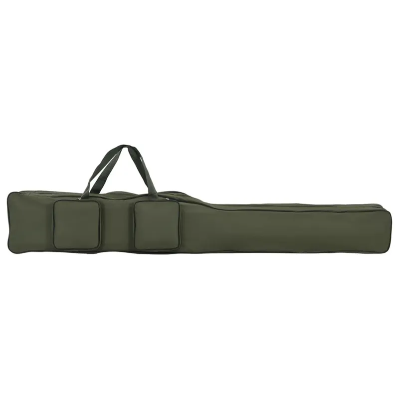 Sac de canne à pêche vert foncé 150 cm tissu oxford
