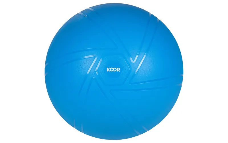 KOOR Gymnastikball 75 cm, Blau