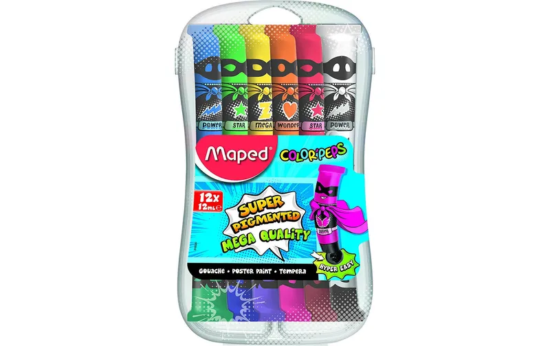 maped Plakatfarbe Gouache 12er Set