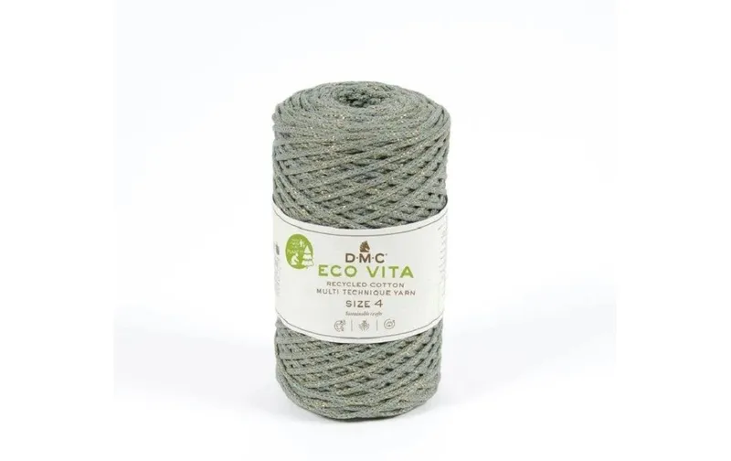 DMC Wolle Nova Vita 2.5 mm, 250 g, Metallic Khaki
