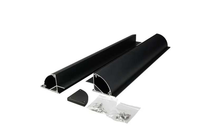 WATTSTUNDE Solarmodul Halterung HSA+ 55/S ALU Schwarz