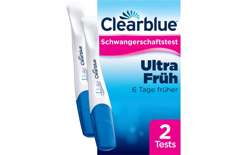 Clearblue Schwangerschaftstest Ultra Frühtest 2 pezzi