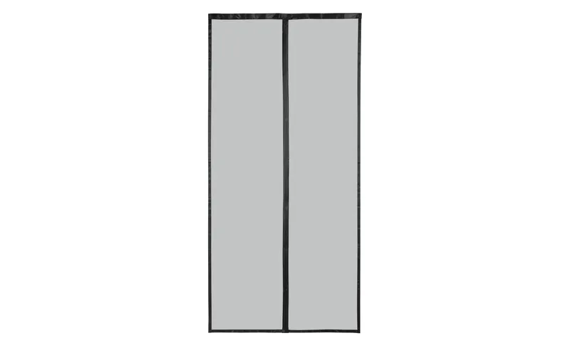 EASYmaxx Tür-Moskitonetz Strong Click, 100 x 210 cm, schwarz