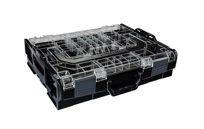 L-BOXX Systemkoffer L-BOXX 102 noir, Deckel transparent