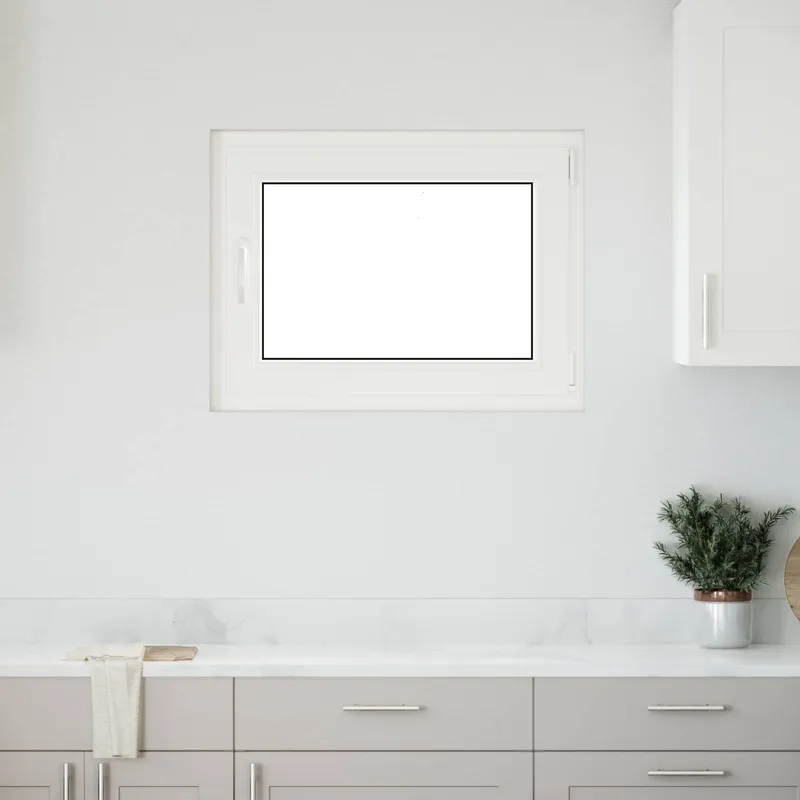 Kipp- und Drehfenster für den Keller RISOR 80 x 60 cm