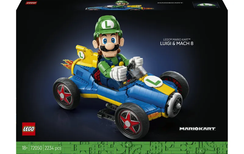LEGO® Super Mario Mario Kart: Luigi & Turboflitzer 72050