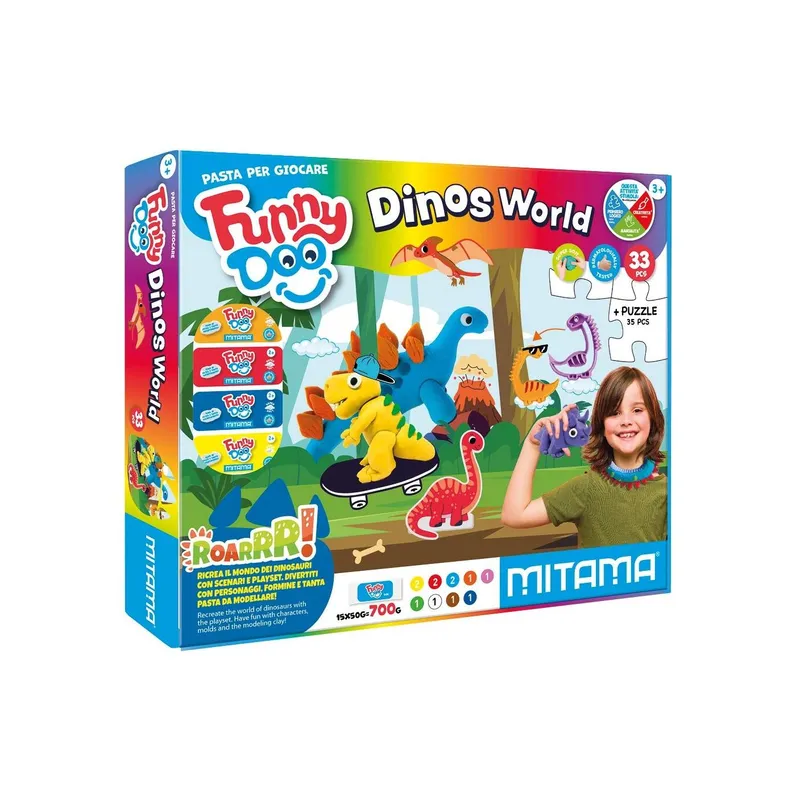 Mitama Dinos World multicolour