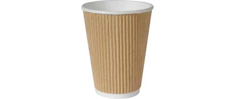 Duni Einwegbecher Triple Wall 47 cl brun, 20 pièces