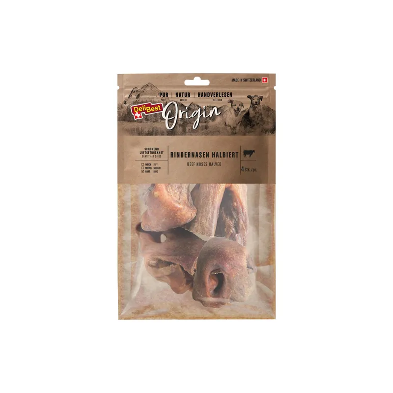 DeliBest Kausnack Rindernasen 4 pezzi