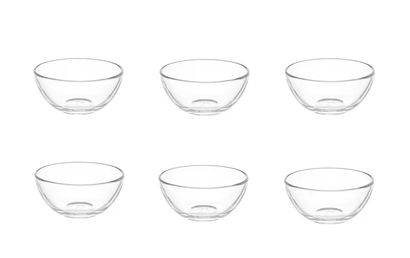 LEONARDO Schale Cucina 10 cm, 6 pezzi, trasparente
