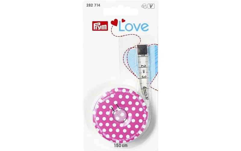 Prym Love Massband Pink, 150 cm
