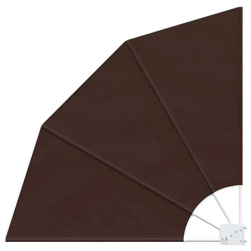 Écran de confidentialité pour balcon 210 x 210 cm Polyester