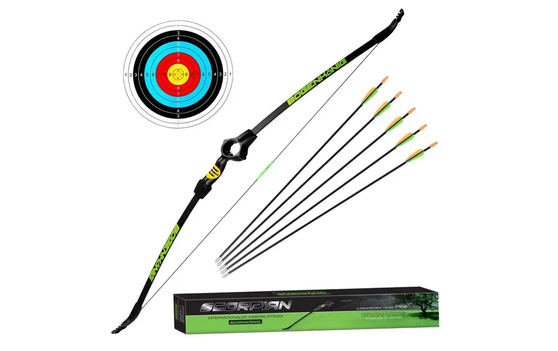 Bogenkönig Bogenschiess-Set with Köcher 15 lbs