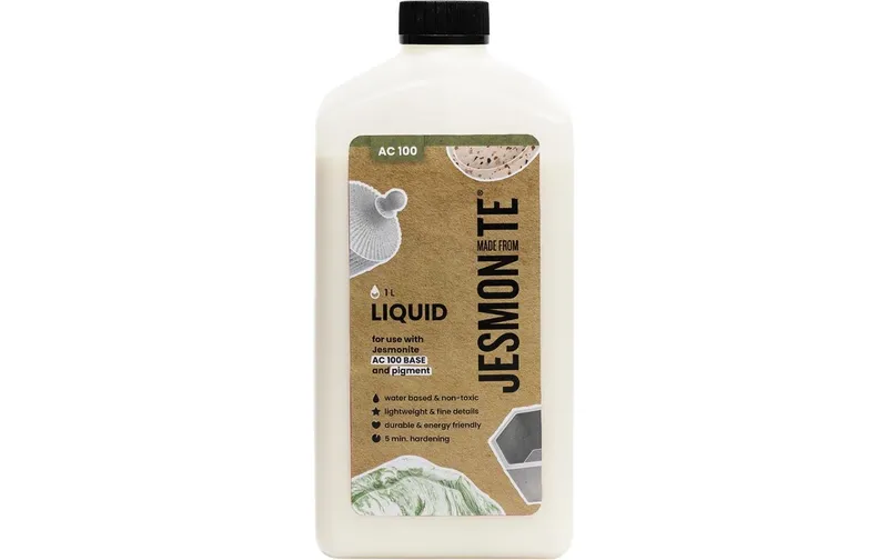 Jesmonite Modelliermasse Acrylharz Basisflüssigkeit AC 100, 1 kg