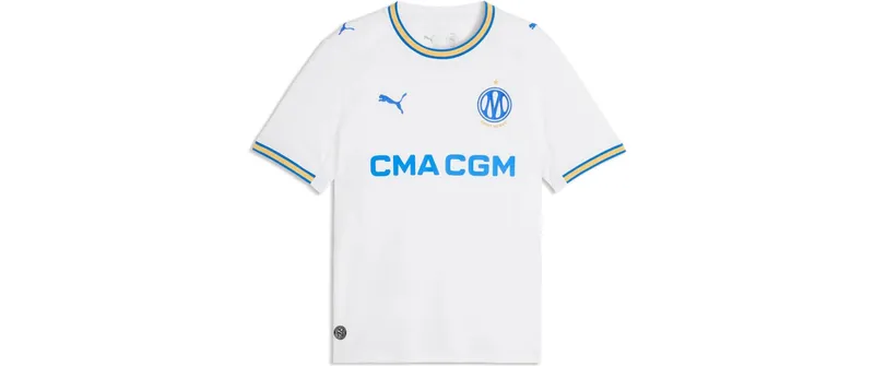 PUMA Olympique Marseille Heimtrikot-Replik Rot, L