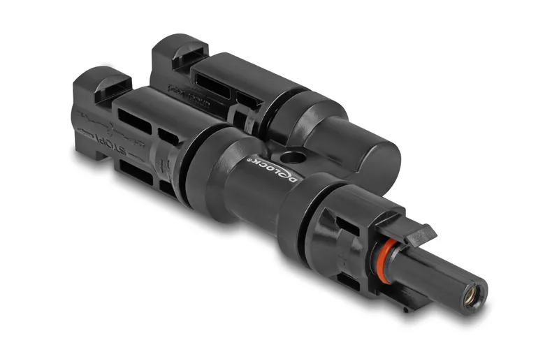 Delock DL4 Solar Konnektor 1x Buchse zu 2x Stecker, IP67