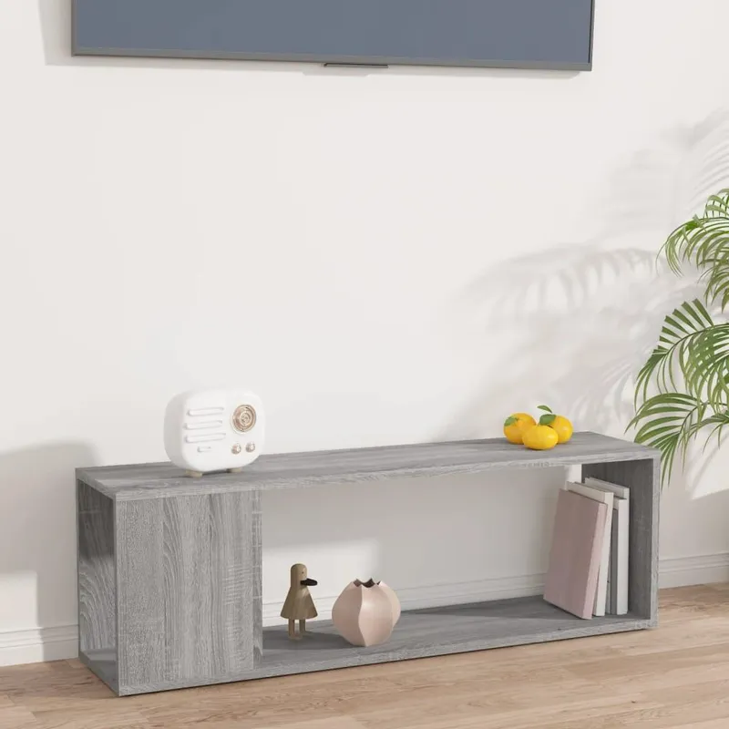 TV-Schrank grigio Sonoma 100x24x32 cm derivato del legno