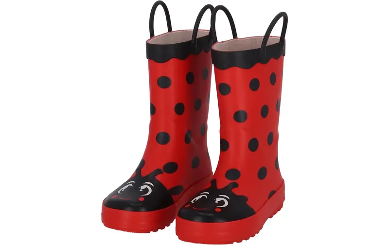 Esschert Design Gummistiefel Marienkäfer, Gr. 25/26