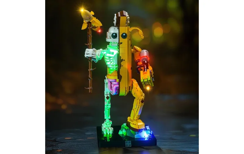 BrickBling LED-Licht-Set für LEGO® 77072 Fortnite Knochen Schali