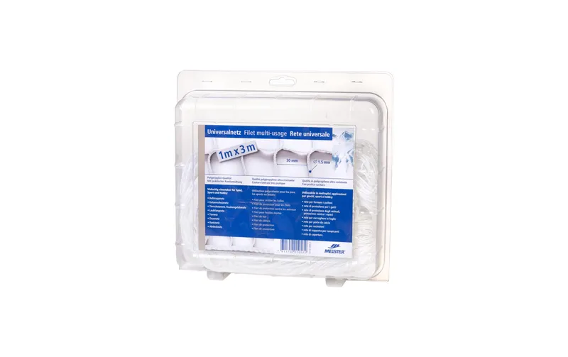 Meister Universalnetz knotenlos, Ø 1.5 mm / 1 x 3 m, blanc
