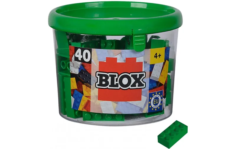 BLOX Bausteine 40 grüne 8er Steine