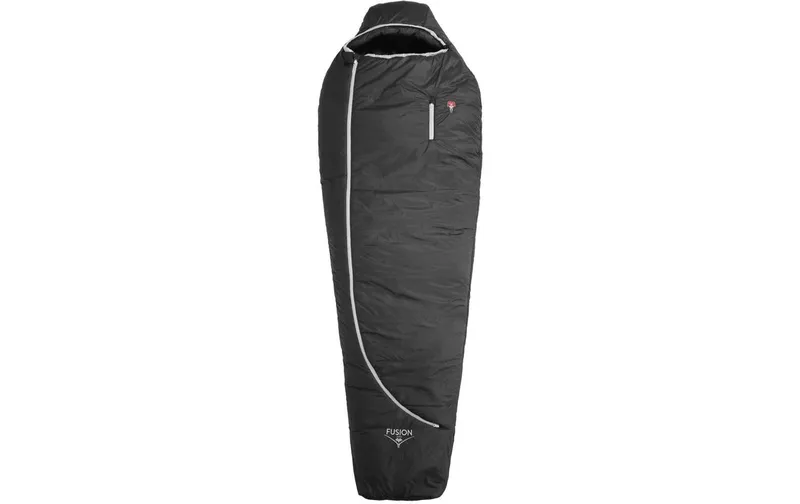 Grüezi Bag Schlafsack Fusion Zero -3 °C 188 cm, Schwarz
