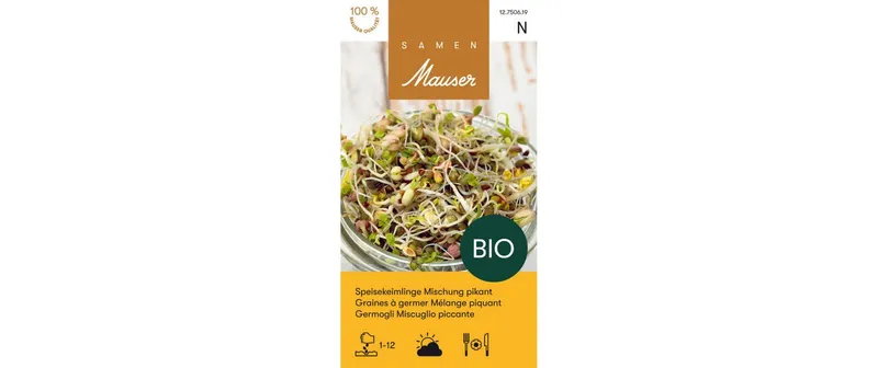 Samen Mauser Keimsprossen Misch. Pikant 200 g