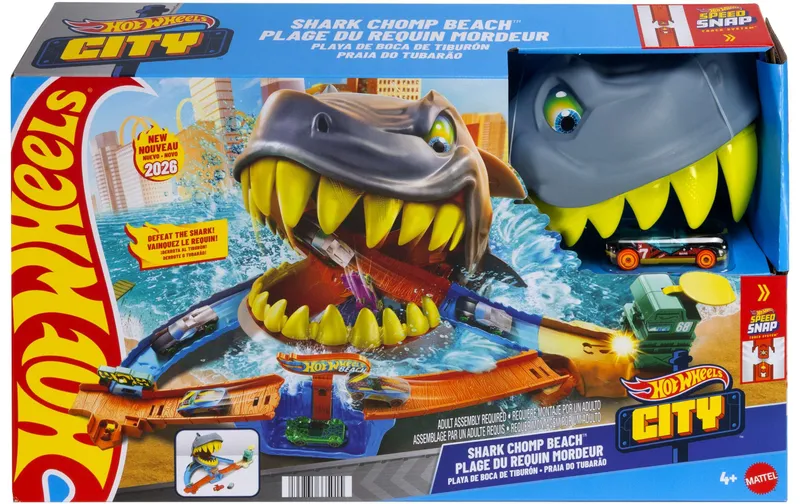 Hot Wheels City Shark Beach Spielset