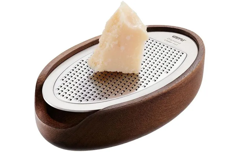 GEFU Käsereibe Parmezo Silber/Braun