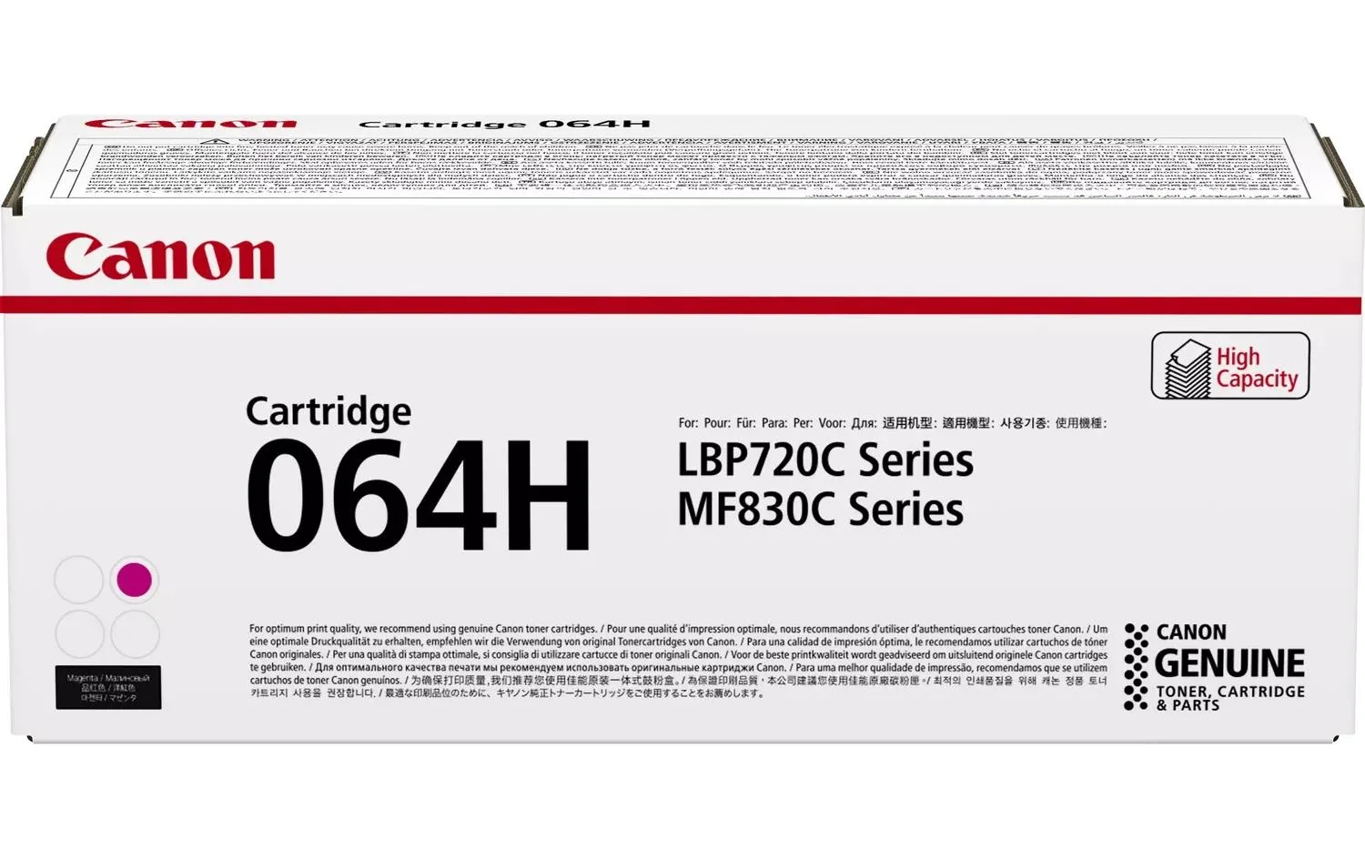 Canon 064H Original High Yield Laser Toner Cartridge · 10500 Pages