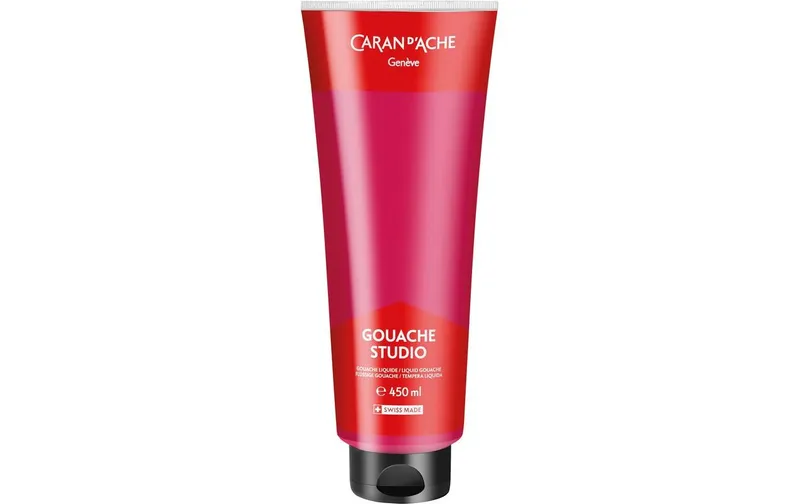 Caran d'Ache Wasserfarbe Gouache Studio 450 ml, Magenta