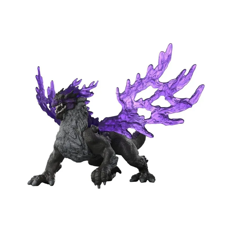 Schleich Schattendrache Spielfigur with lilaschimmernden Flügeln