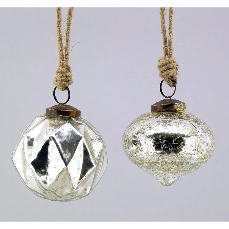 Boule de verre de Noël oignon