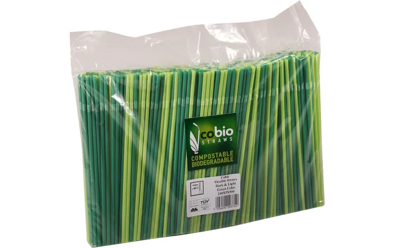 Weita Strohhalm 500 pièces, vert