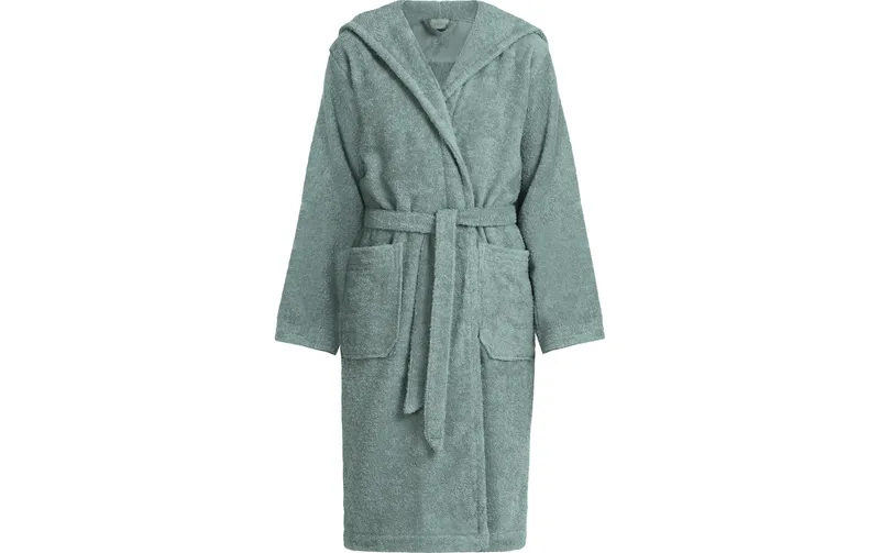 Möve Superwuschel Bademantel Grösse 128, verde