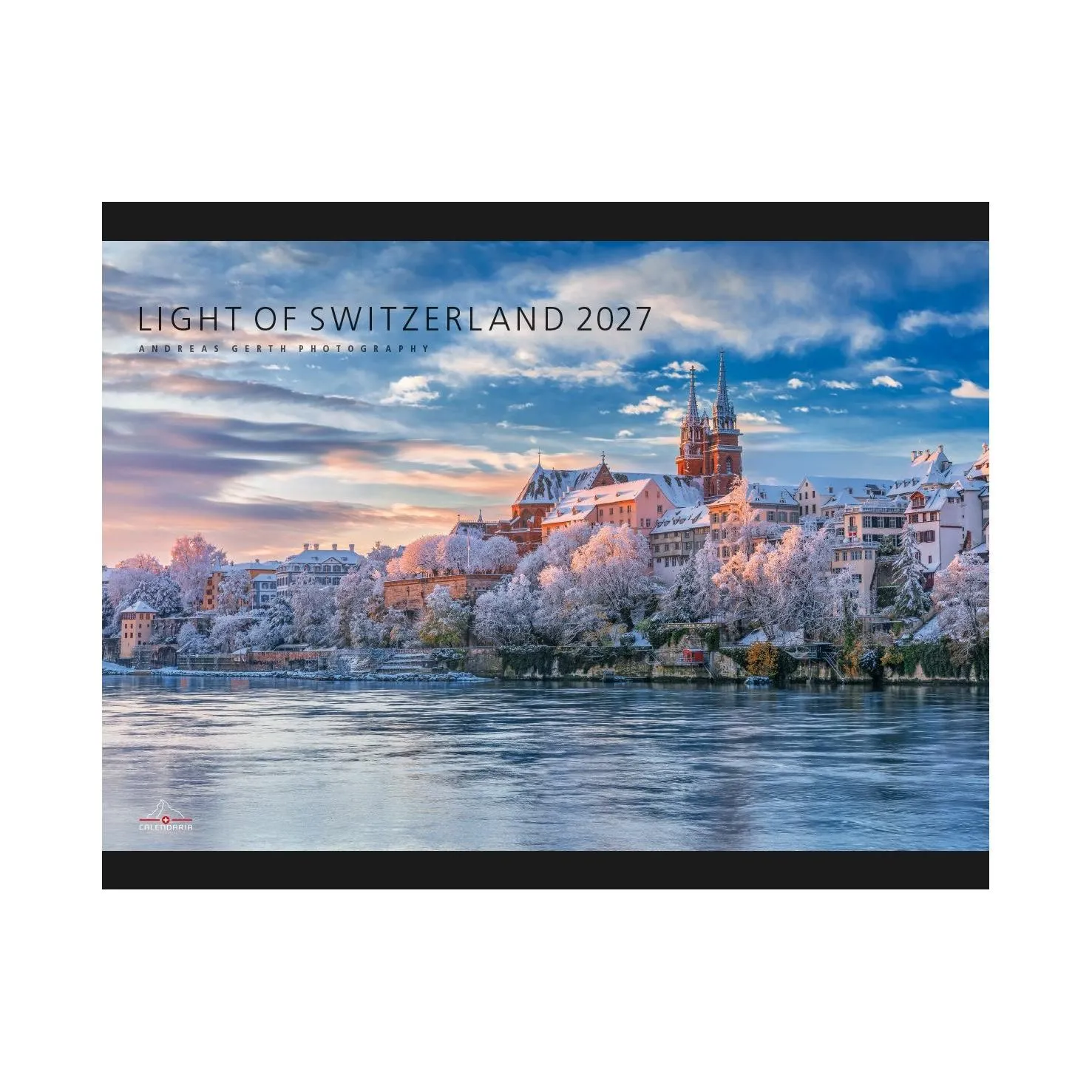 Calendaria Light of Switzerland 2027 Postkartenbuch, Swissness