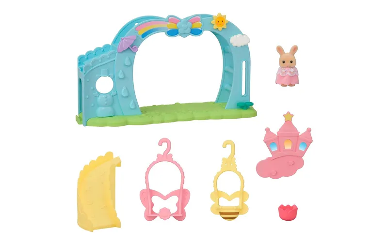 Sylvanian Families Schaukel avec Figur Erlebnisenfantsgarten