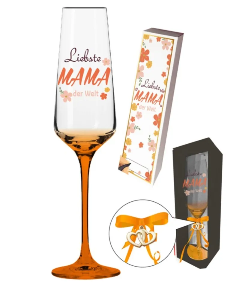 Sektglas Liebste Mama mit