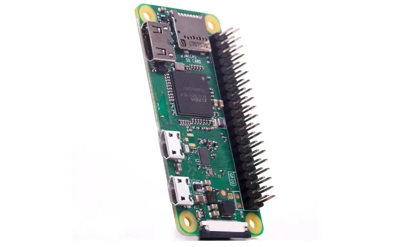 Raspberry Pi Entwicklerboard Raspberry Pi Zero W 512 MB con GPIO Header