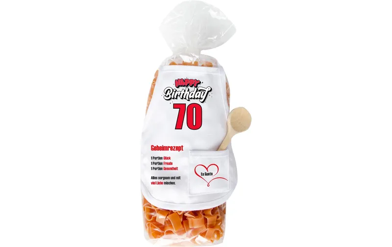 Trendcompany Pasta 70. Geburtstag