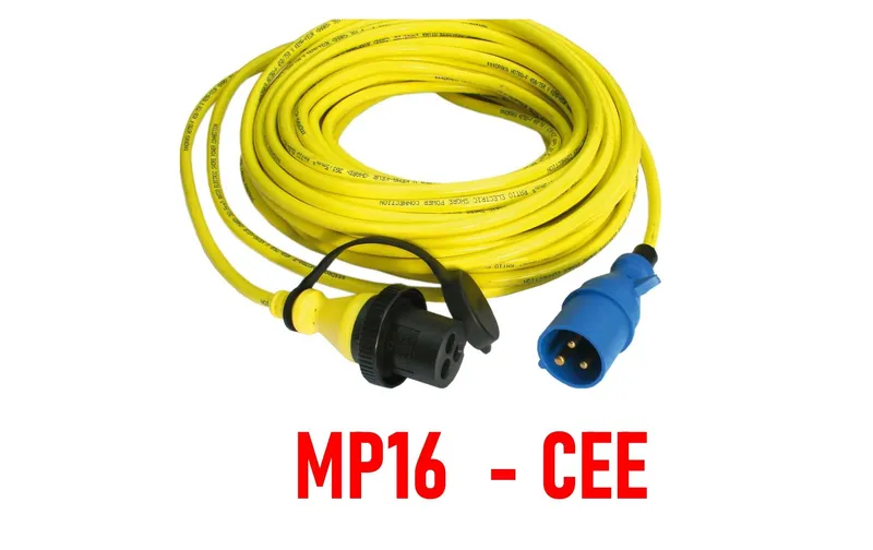 Victron Shore Power Cord 15m, 25A - CEE-MP16