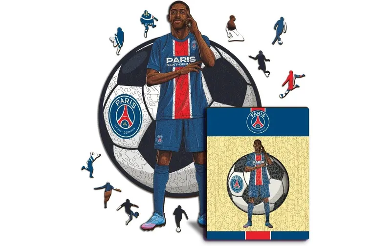 Puzzle in legno Iconic Puzzle Ousmane Dembele – PSG S, 150 pezzi