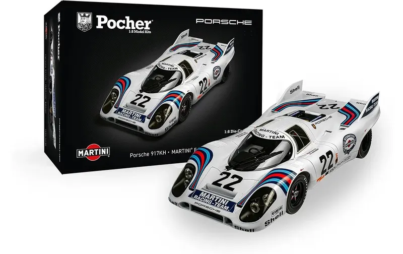 Pocher Bausatz Porsche 917KH – MARTINI 1:8